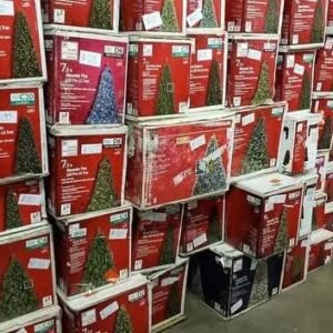 Christmas deco liquidation pallet wholesale